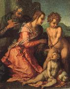 Andrea del Sarto Holy Family fgf oil painting reproduction